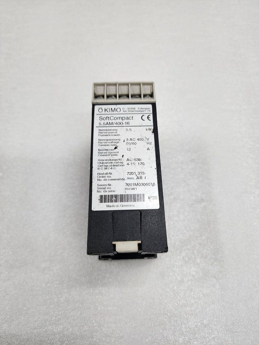 KIMO SOFT COMPACT 5.5AM/400-16 12A 7201.315