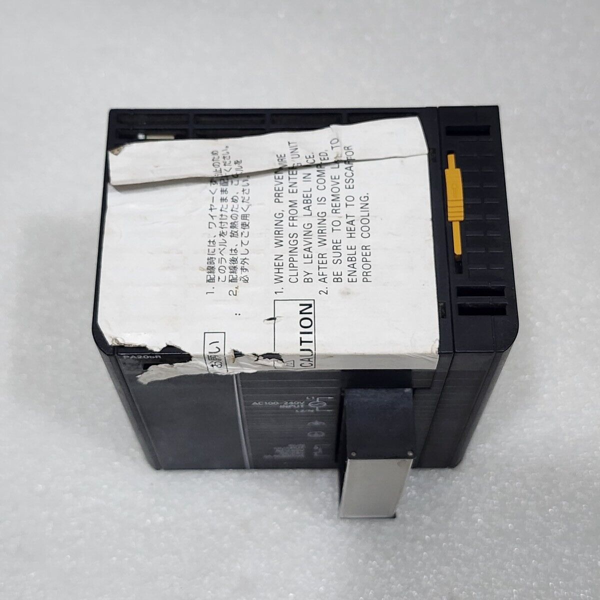 OMRON CJ1W-PA205R POWER SUPPLY UNIT 100-240V