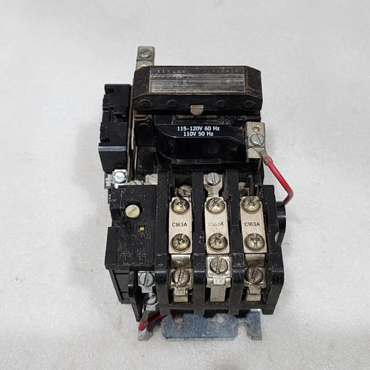 GENERAL ELECTRIC CR306A0 3-POLE MAGNETIC MOTOR STARTER CR305X100RC COIL 110-120V