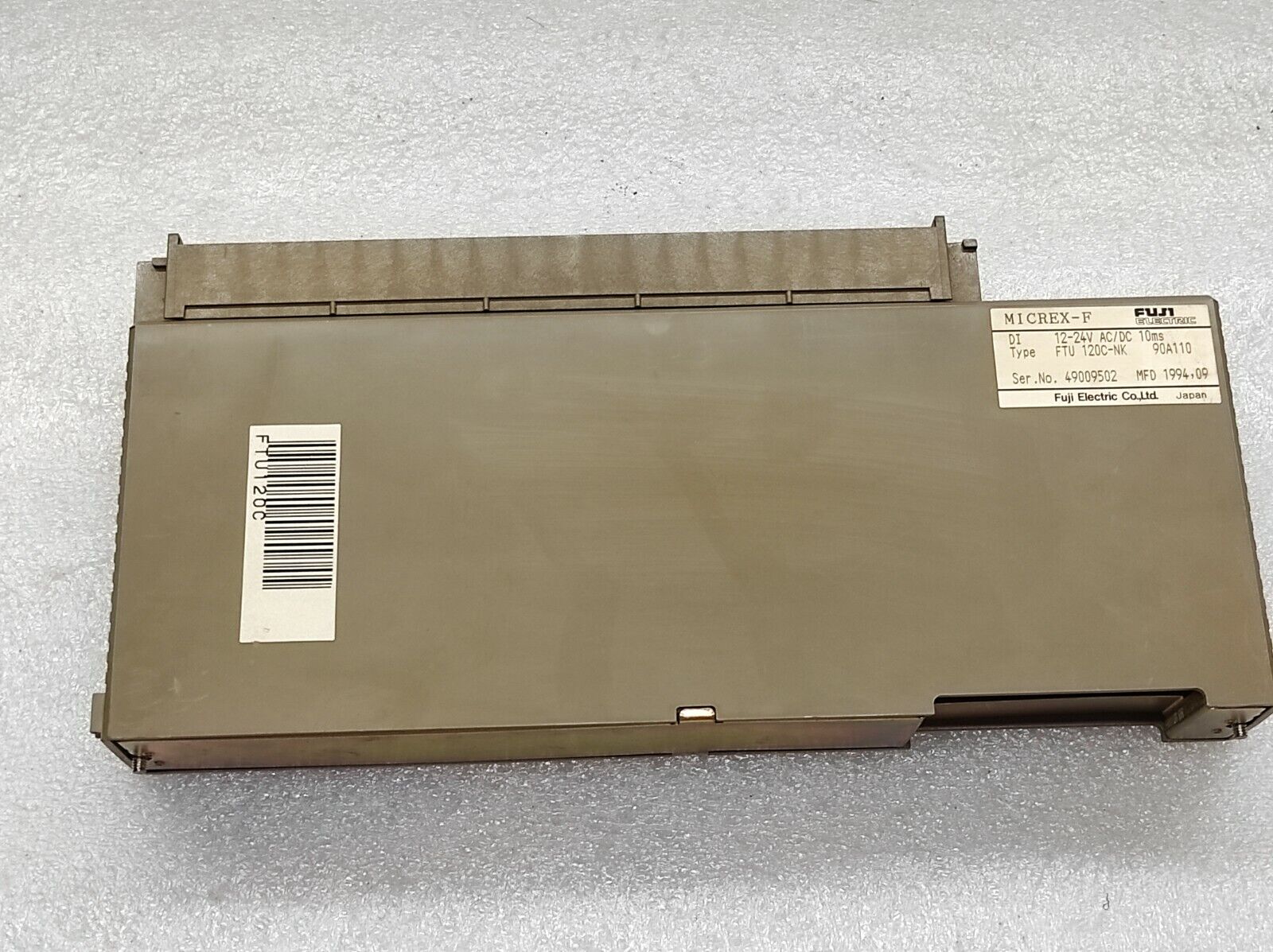 FUJI ELECTRIC FTU 120C-NK DIGITAL INPUT MODULE 12-24V