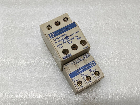 TELEMECANIQUE GV2-G05 TERMINAL BLOCK GV1-L3 CIRCUIT BREAKER
