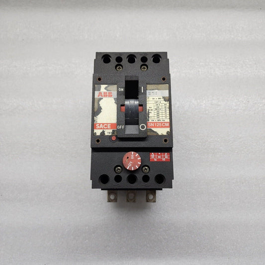 ABB SACE SM125CM 3-POLE CIRCUIT BREAKER 125A