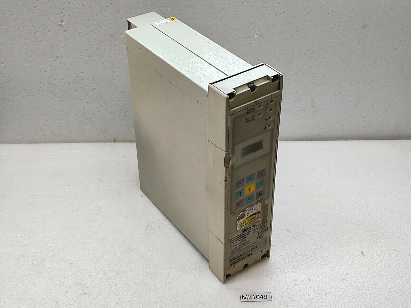 SIEMENS 7SJ6001-4ES00-0DA0/BB OVERCURRENT PROTECTION 