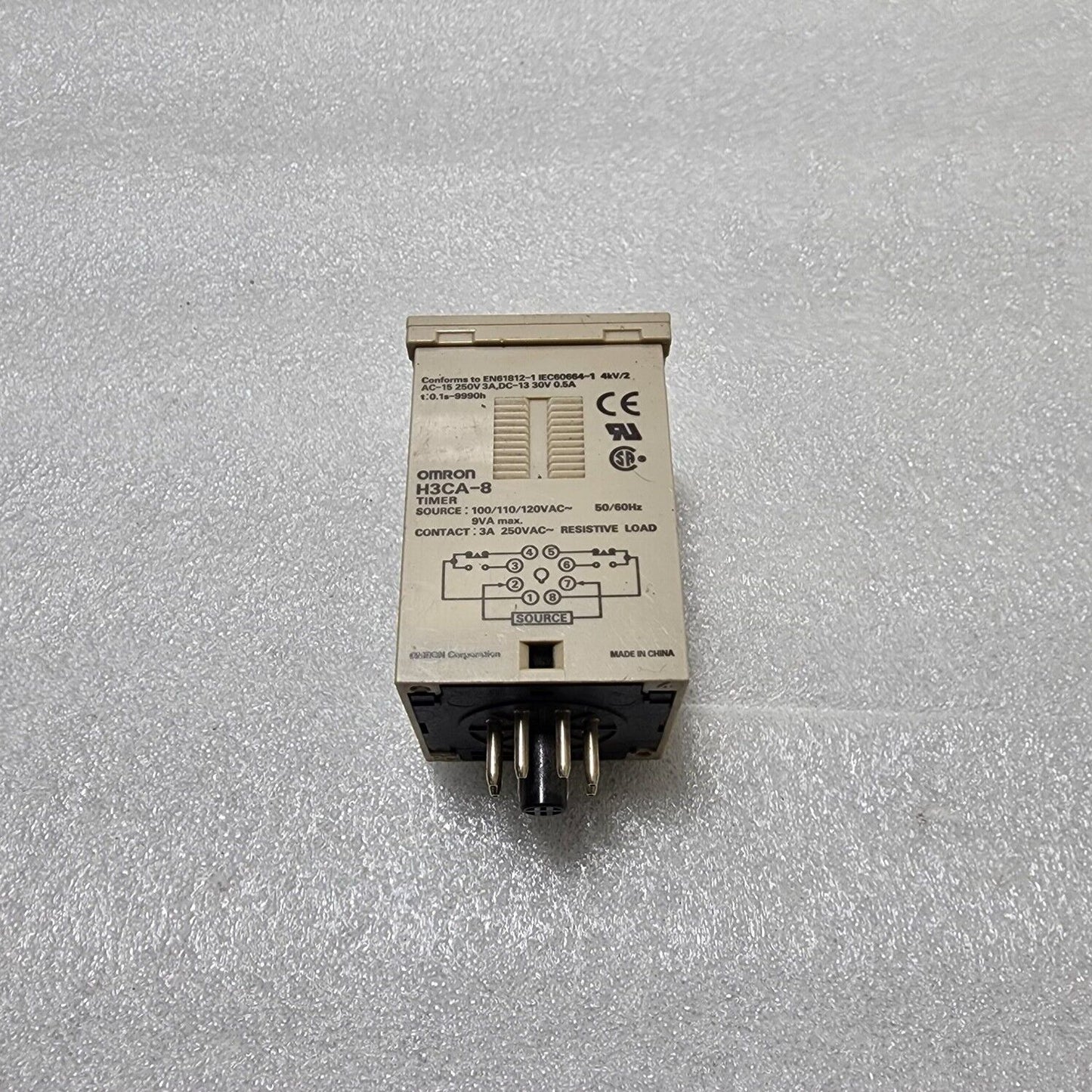 OMRON H3CA-8 MULTIFUNCTION TIMER 100-120VAC