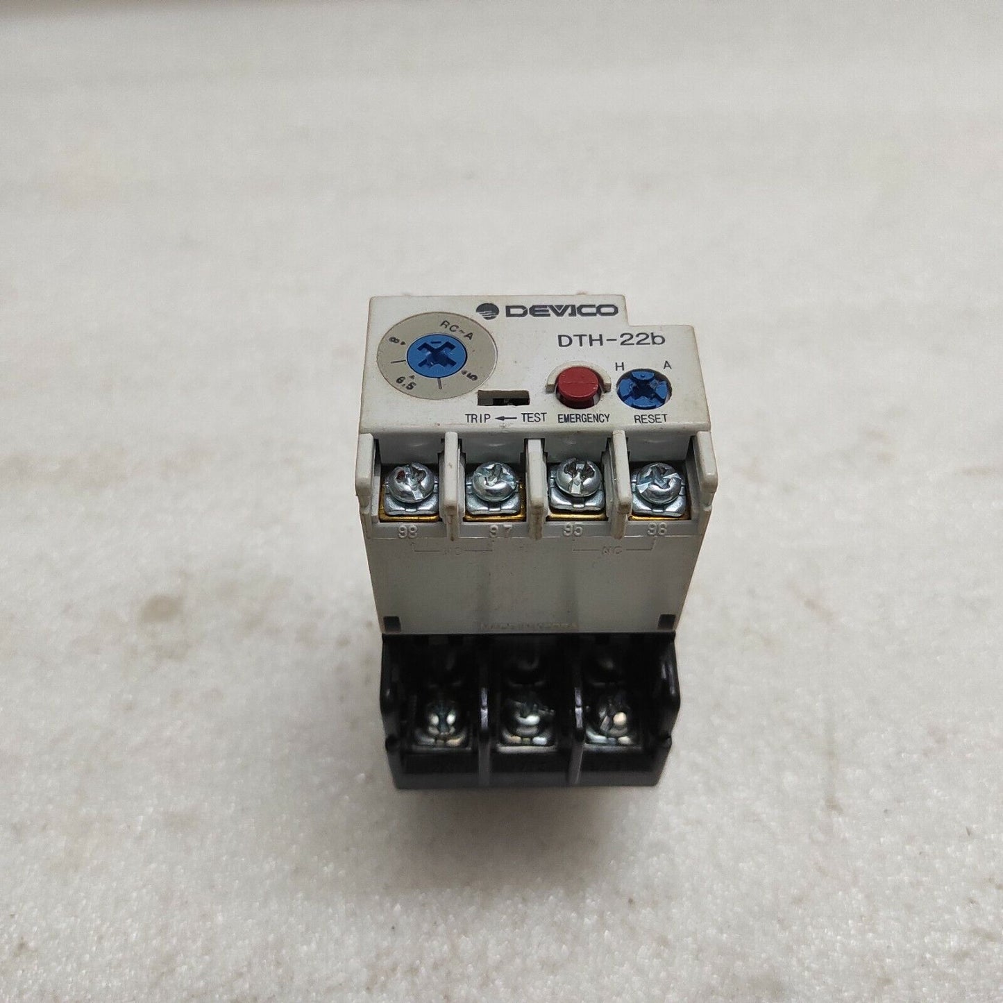 DONG-A ELECTRIC DTH-22B THERMAL OVERLOAD RELAY 5-8A