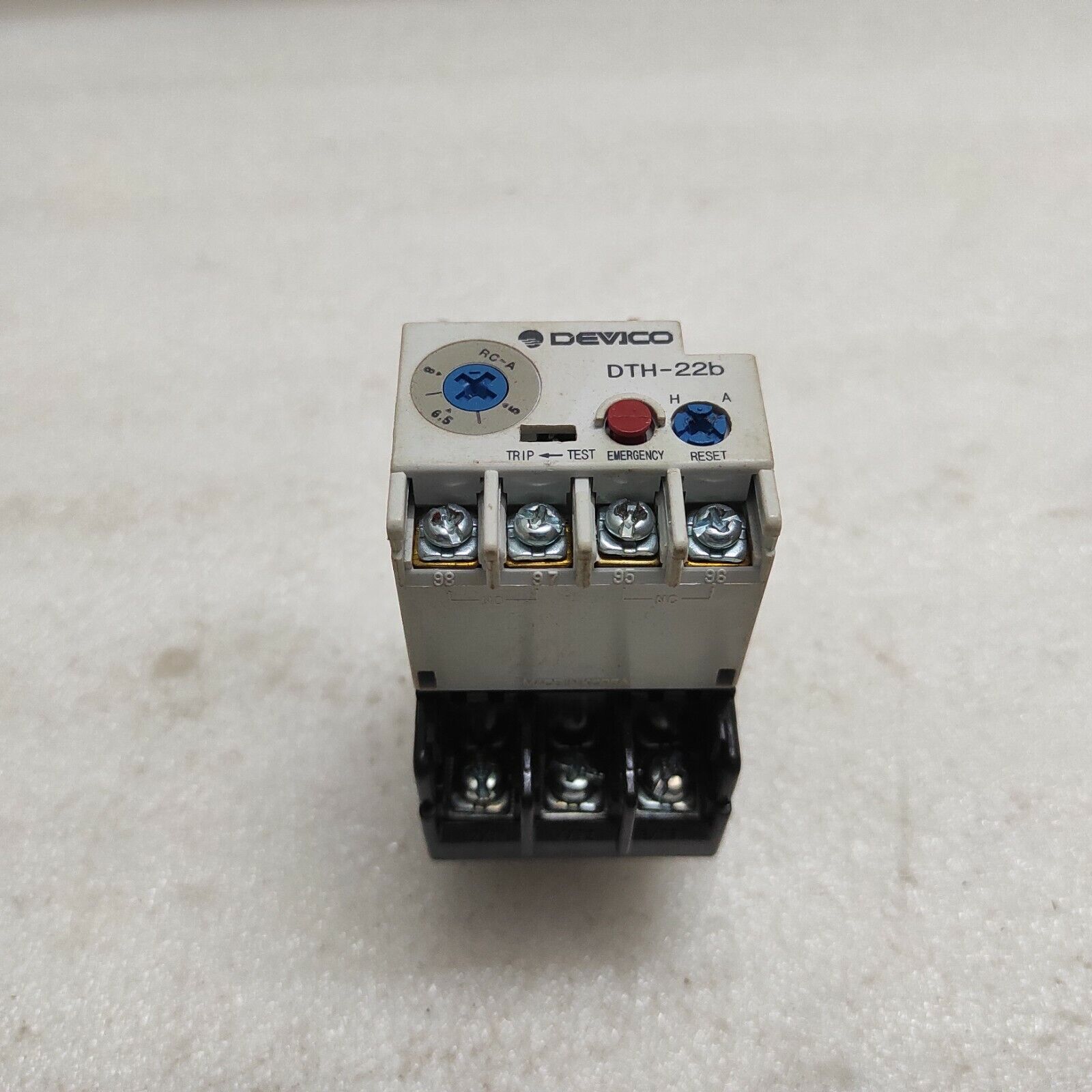DONG-A ELECTRIC DTH-22B THERMAL OVERLOAD RELAY 5-8A