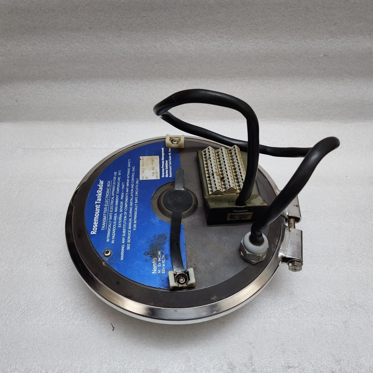 EMERSON ROSEMOUNT 9150068-871 TANKRADAR ELECTRONIC TRANSMITTER