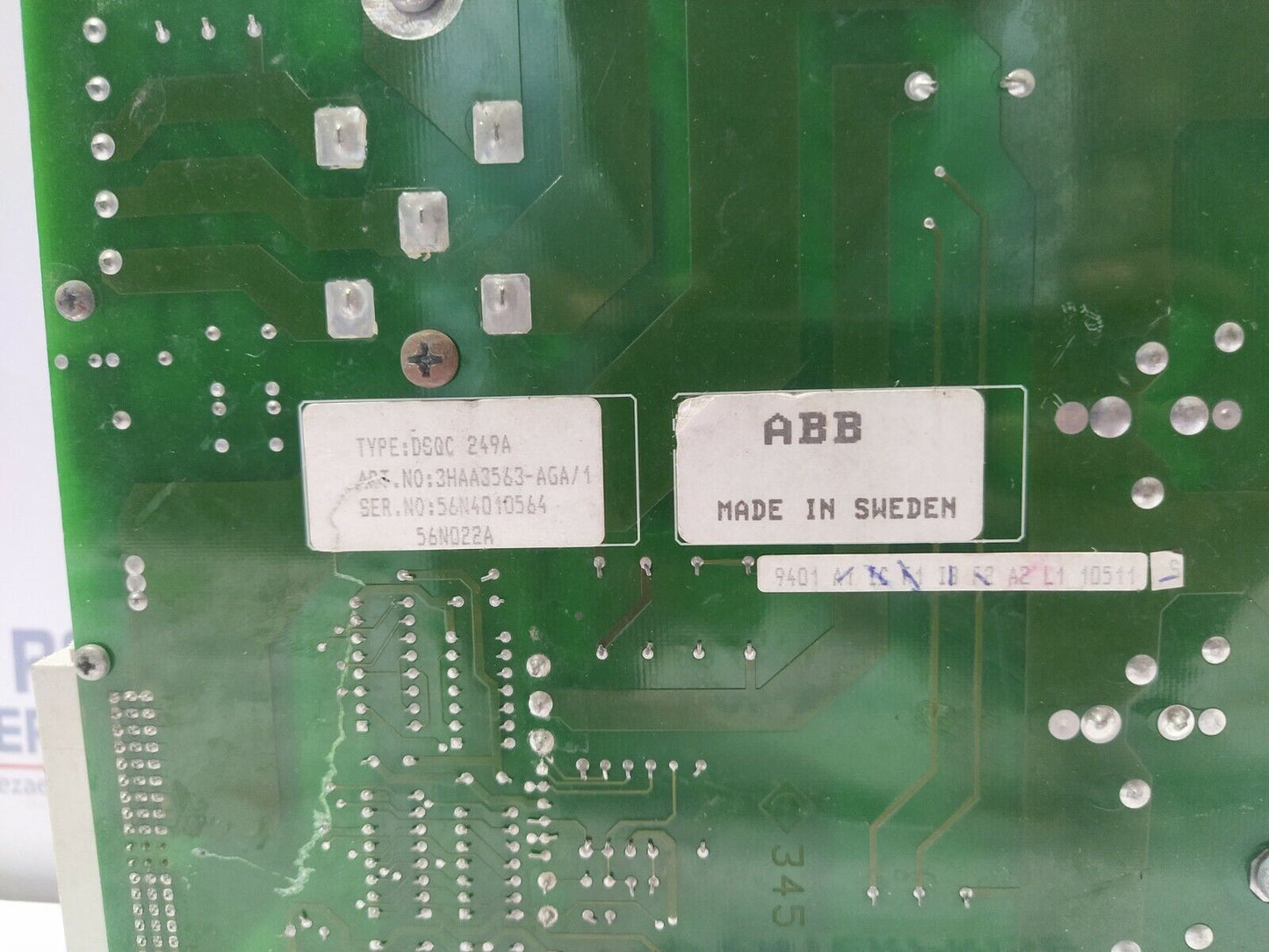 ABB DSQC 249A RECTIFIER BOARD 3HAA3563-AGA/1