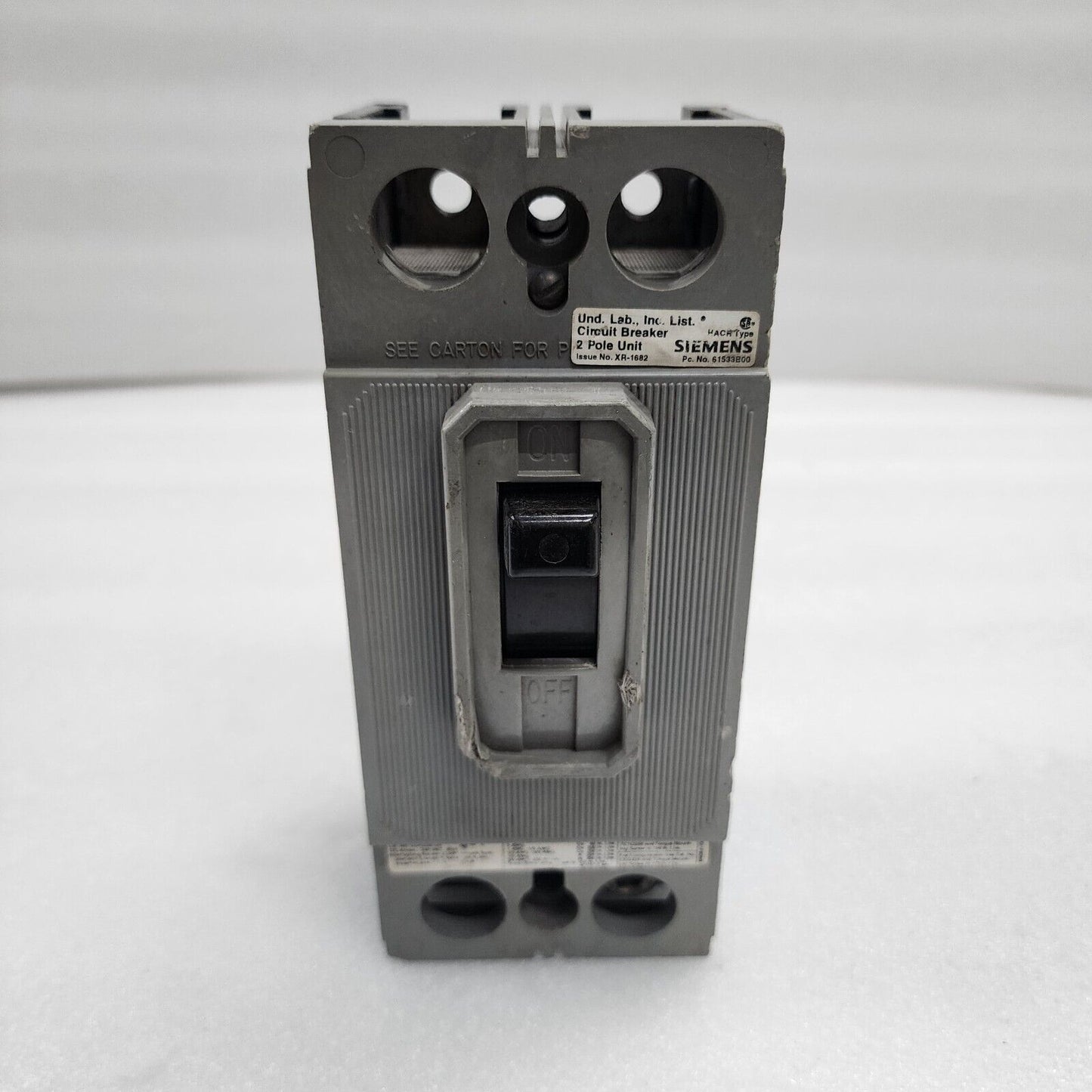 SIEMENS QJH22B125 CIRCUIT BREAKER 125A 3-POLES 240VAC