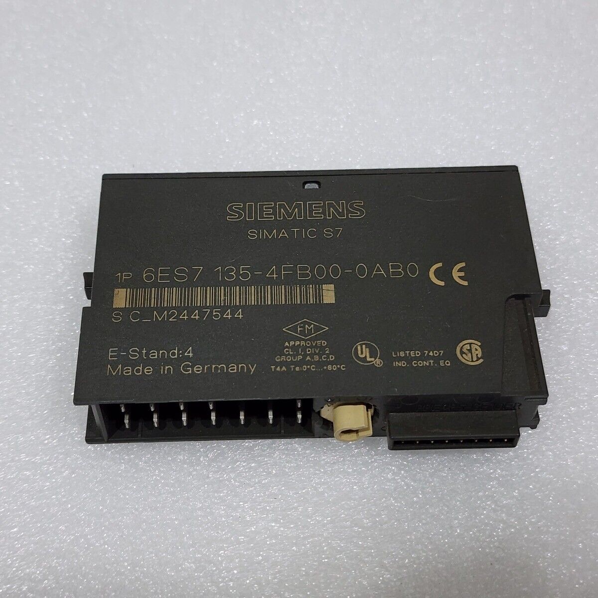 SIEMENS 6ES7 135-4FB00-0AB0 2-CH ANALOG OUTPUT MODULE