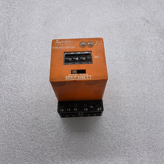SYRELEC DAR 2.C DELAY TIMER RELAY 110V