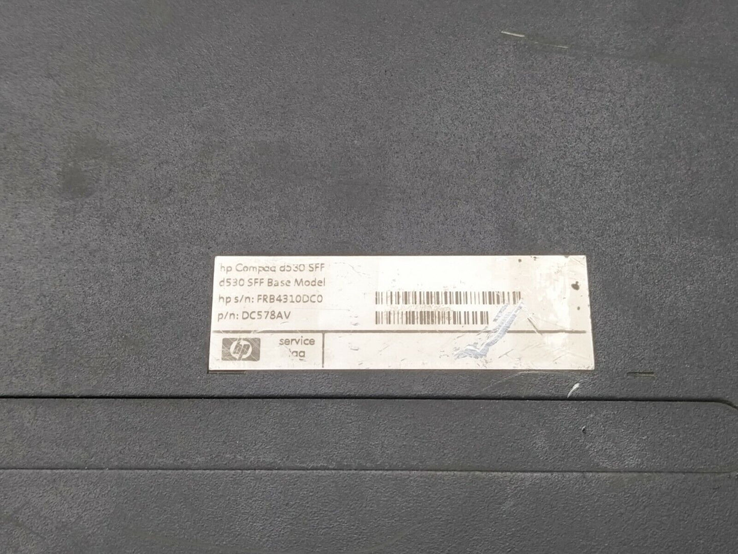 KONGSBERG HP COMPAQ MP530 D530 SFF BASE MODEL DC578AV