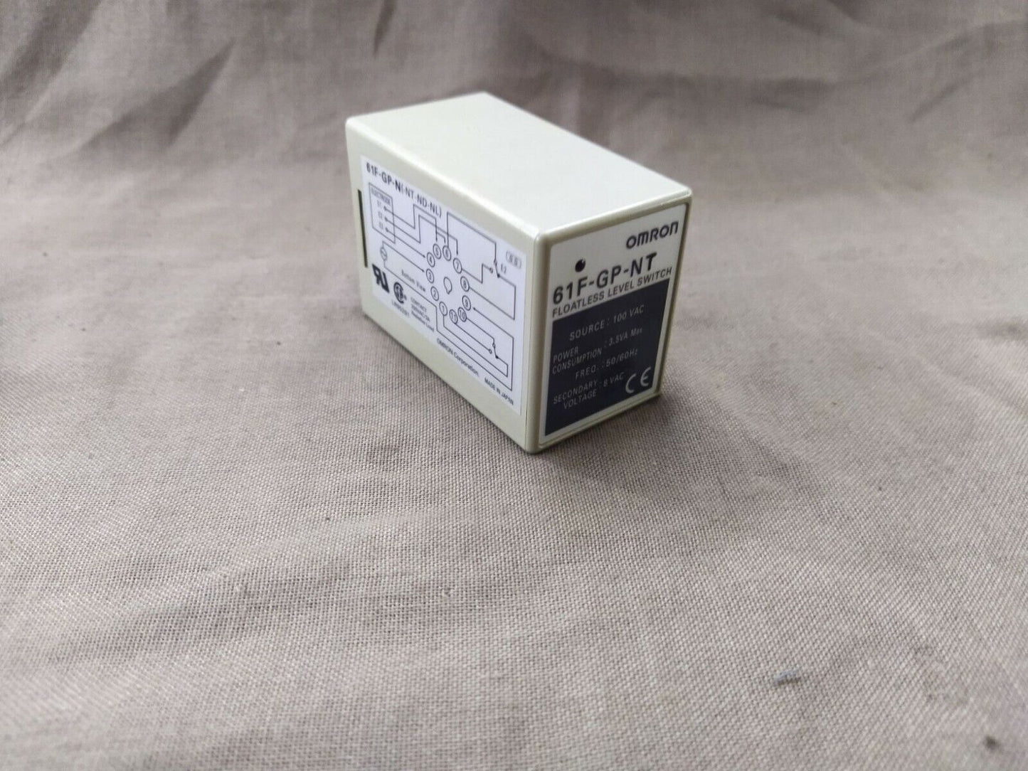 Omron 61F-GP-N Floatless Level Switch 61F-GP-NT 100 VAC