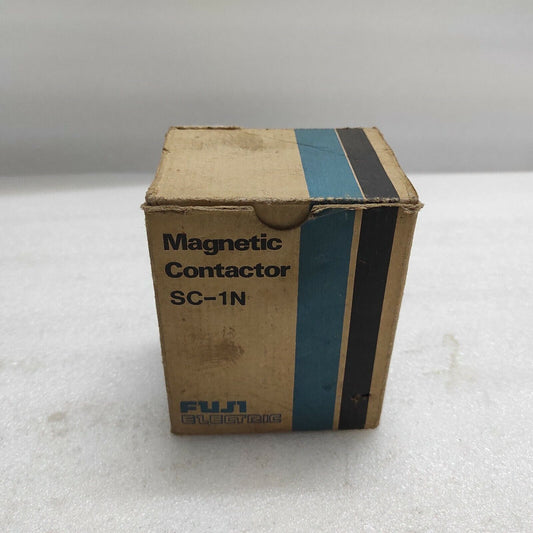 FUJI ELECTRIC SC-1N MAGNETIC CONTACTOR 50A COIL VOLTAGE 100-110V