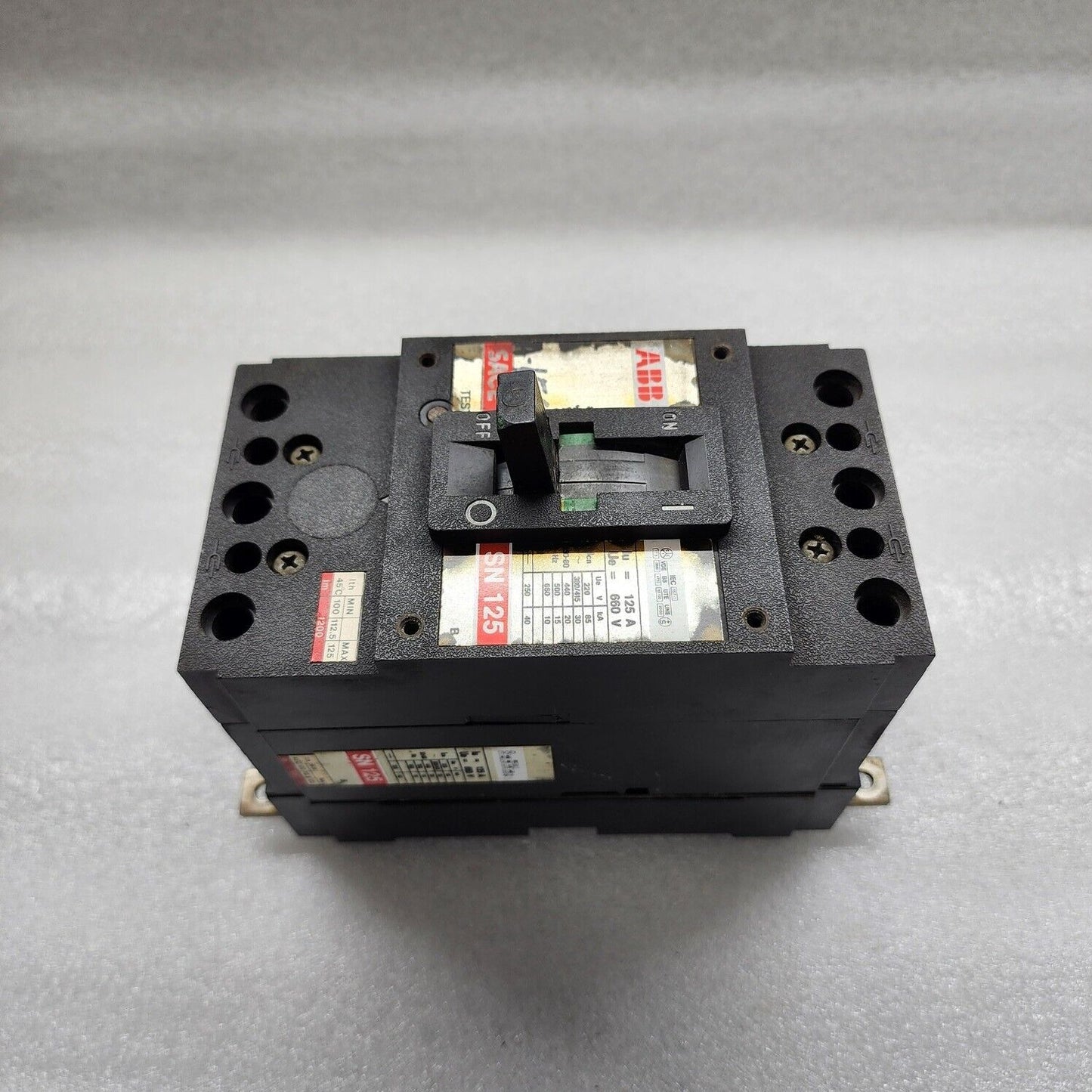 ABB SN125 CIRCUIT BREAKER SACE SN125 125A