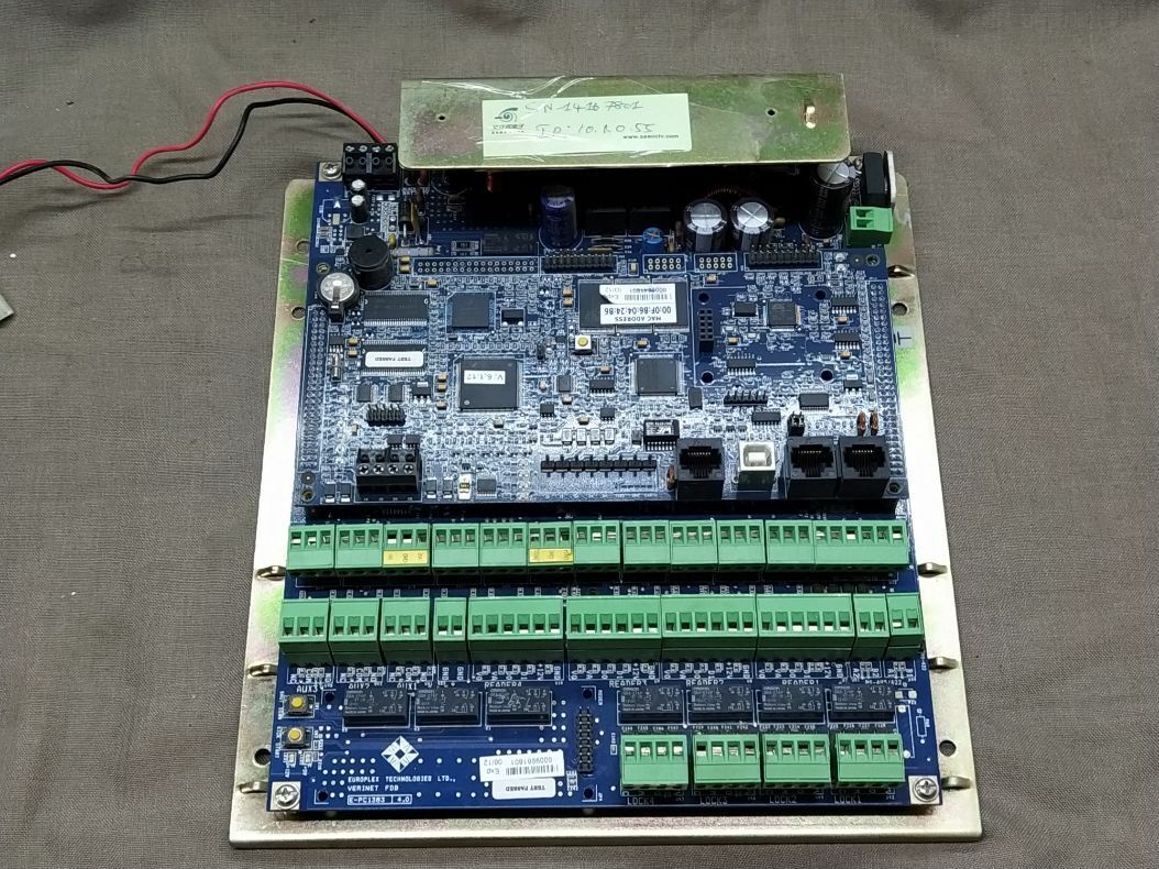 VERINET E2/E4 EUROPLEX TECHNOLOGIES VERINET FDB E-PC1383 4.0