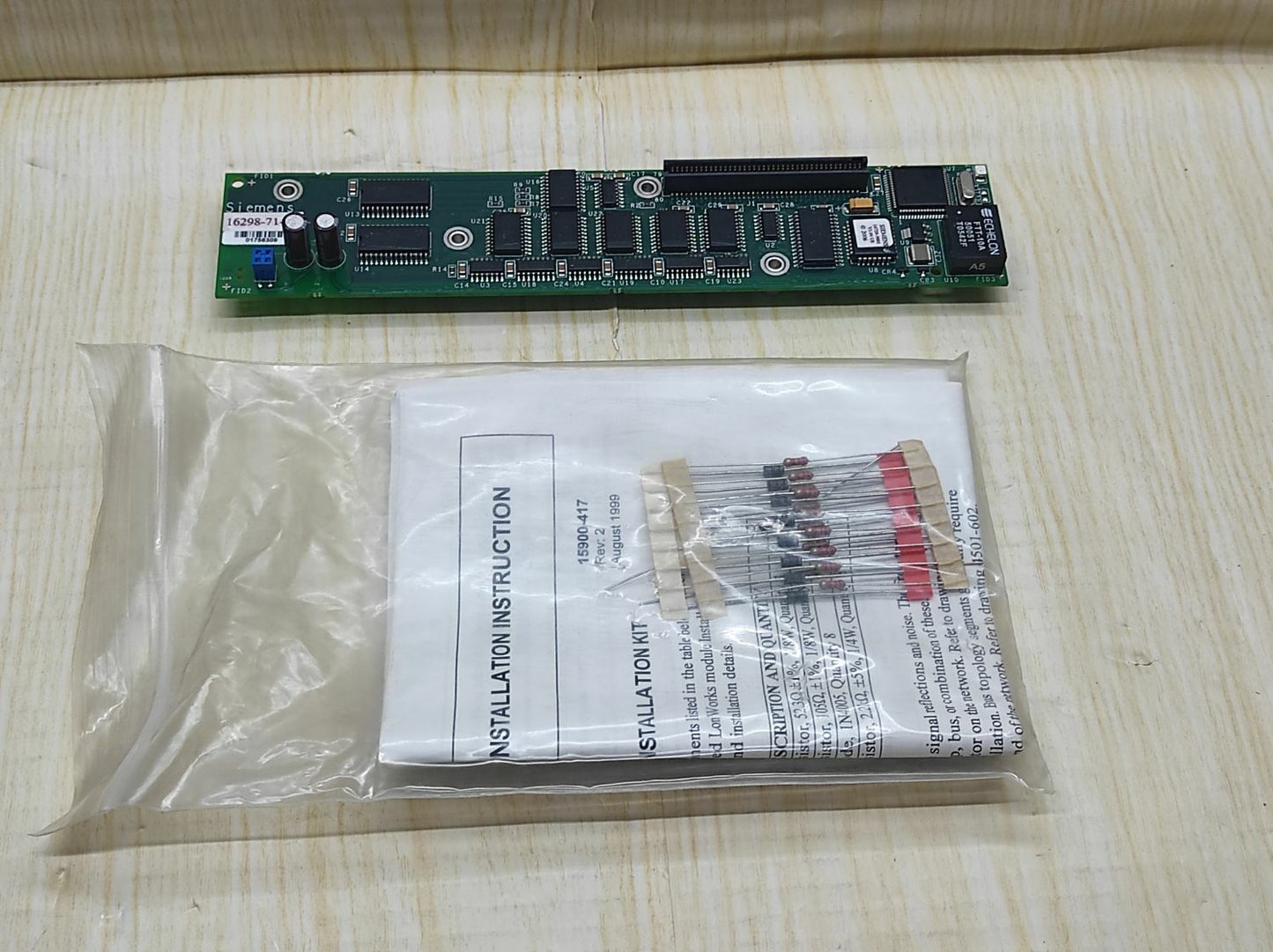 Siemens 16298-71-2 Lonworks Protocol Board Kit 16298712