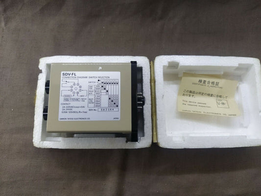 Omron SDV-FL6 Voltage Sensor 100-110V AC SDV-FL