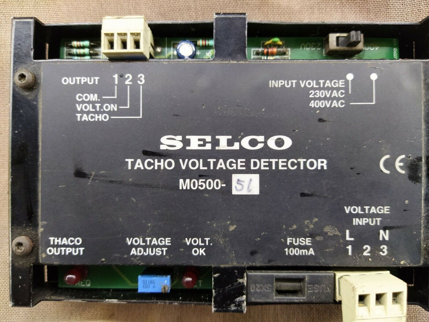 Selco M0500 Tacho Voltage Detector M0500-5L 385507