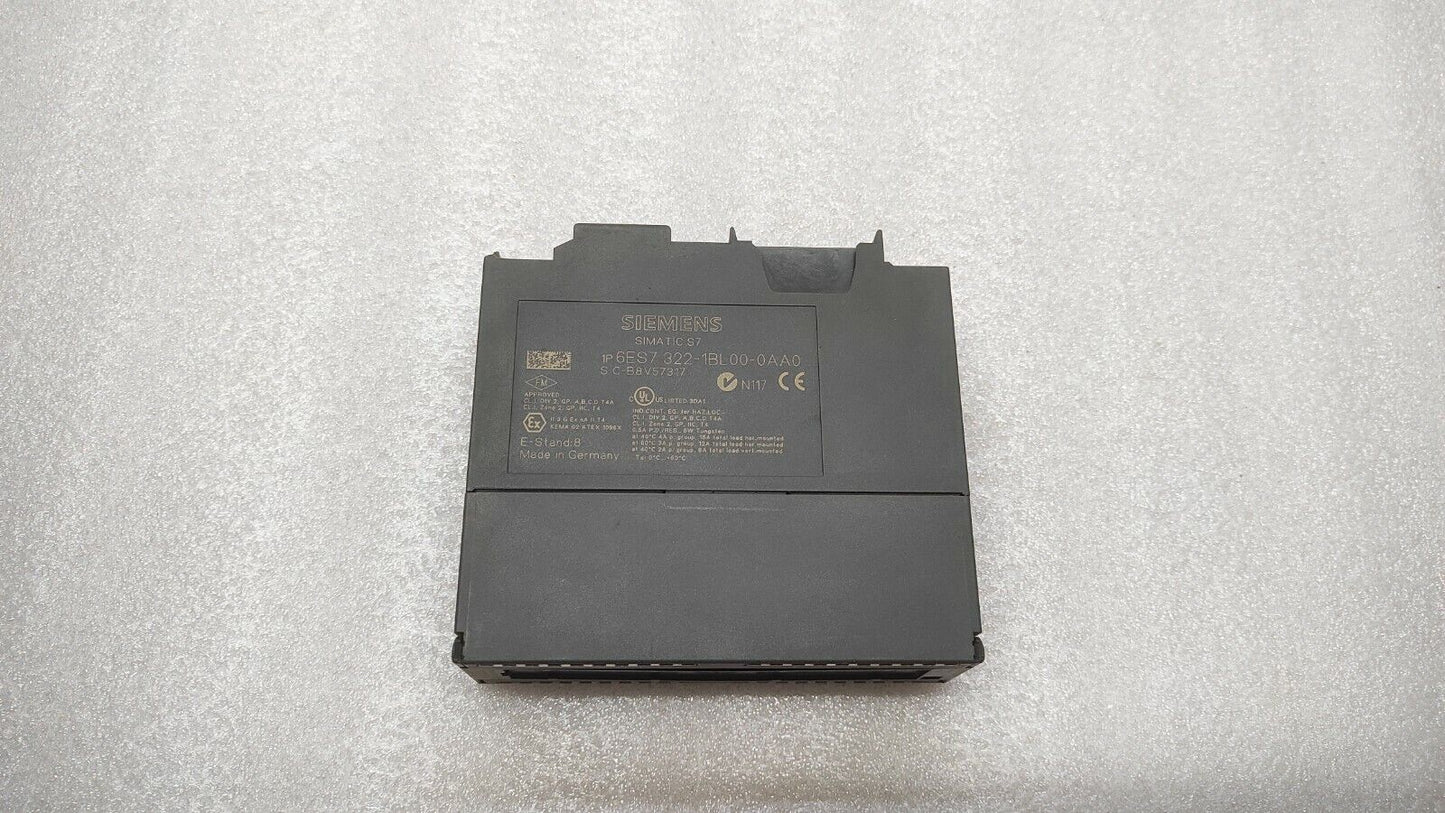 SIEMENS 6ES7 322-1BL00-0AA0 SM322 DIGITAL OUTPUT MODULE