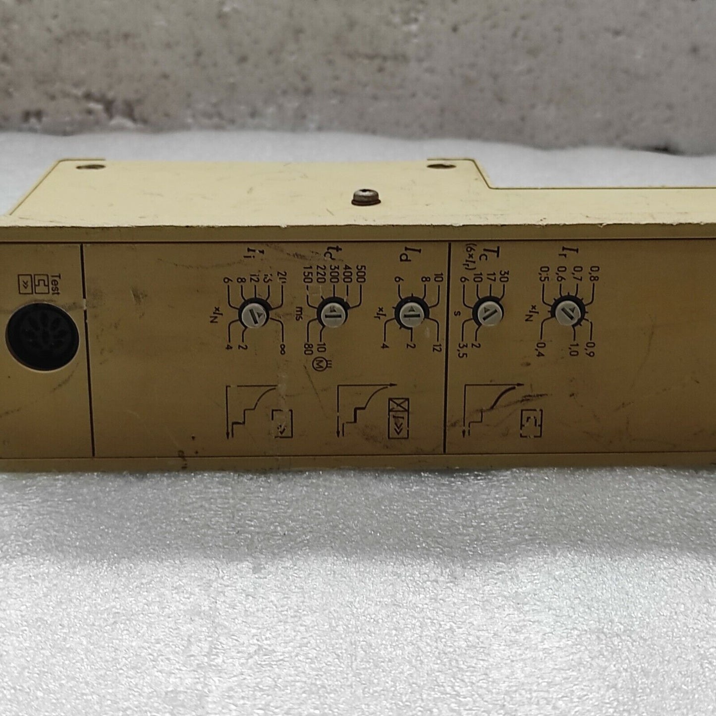 SIEMENS 3WX3141-3JB02 OVER CURRENT RELEASE TRIP UNIT WITH GROUND FAULT