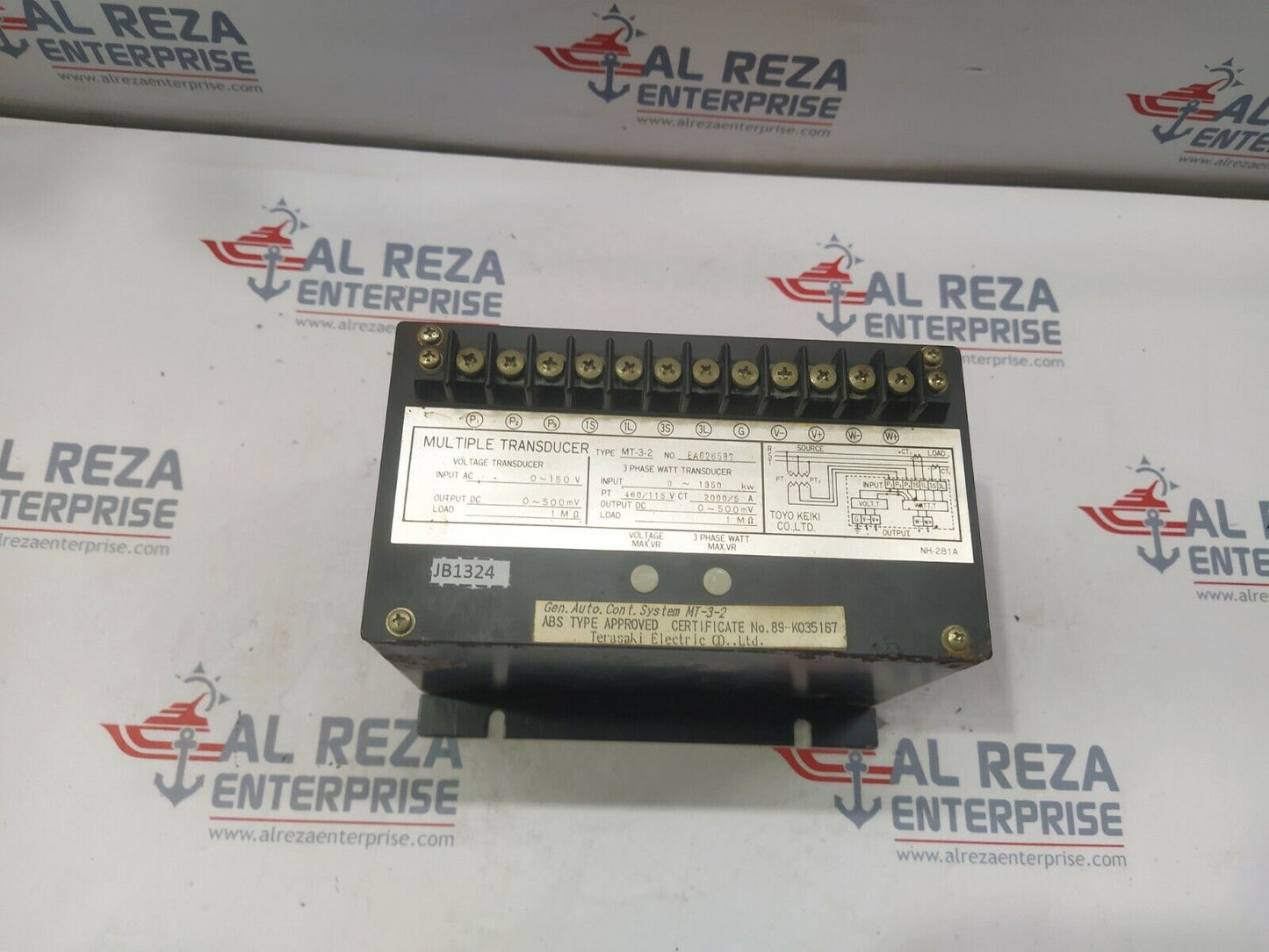 TOYO KEIKI MT-3-2 MULTIPLE TRANSDUCER BODY RUSTED