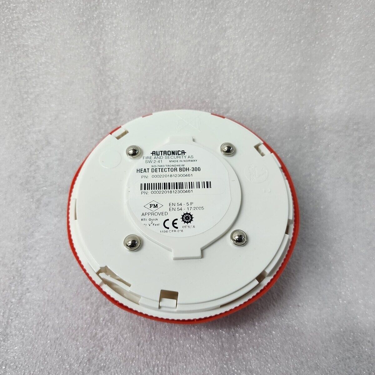 AUTRONICA 116-BDH-300 HEAT DETECTOR BDH-300 NEW