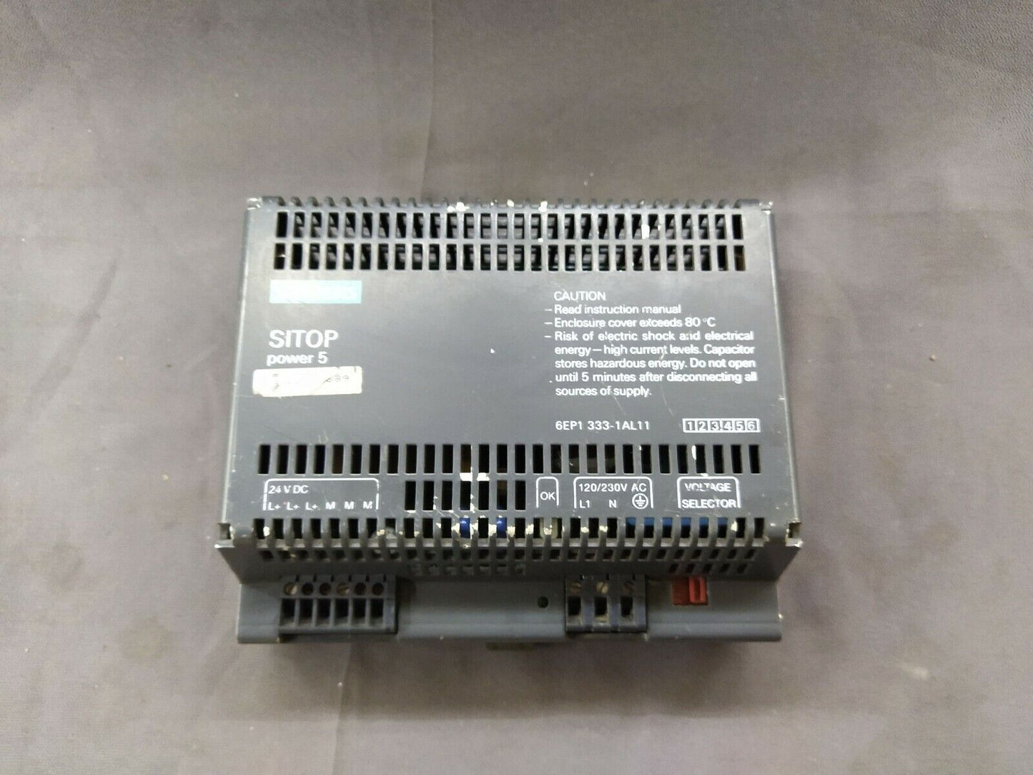 Siemens Sitop Power 5 6EP1333-1AL11 Power Supply 24V 5A