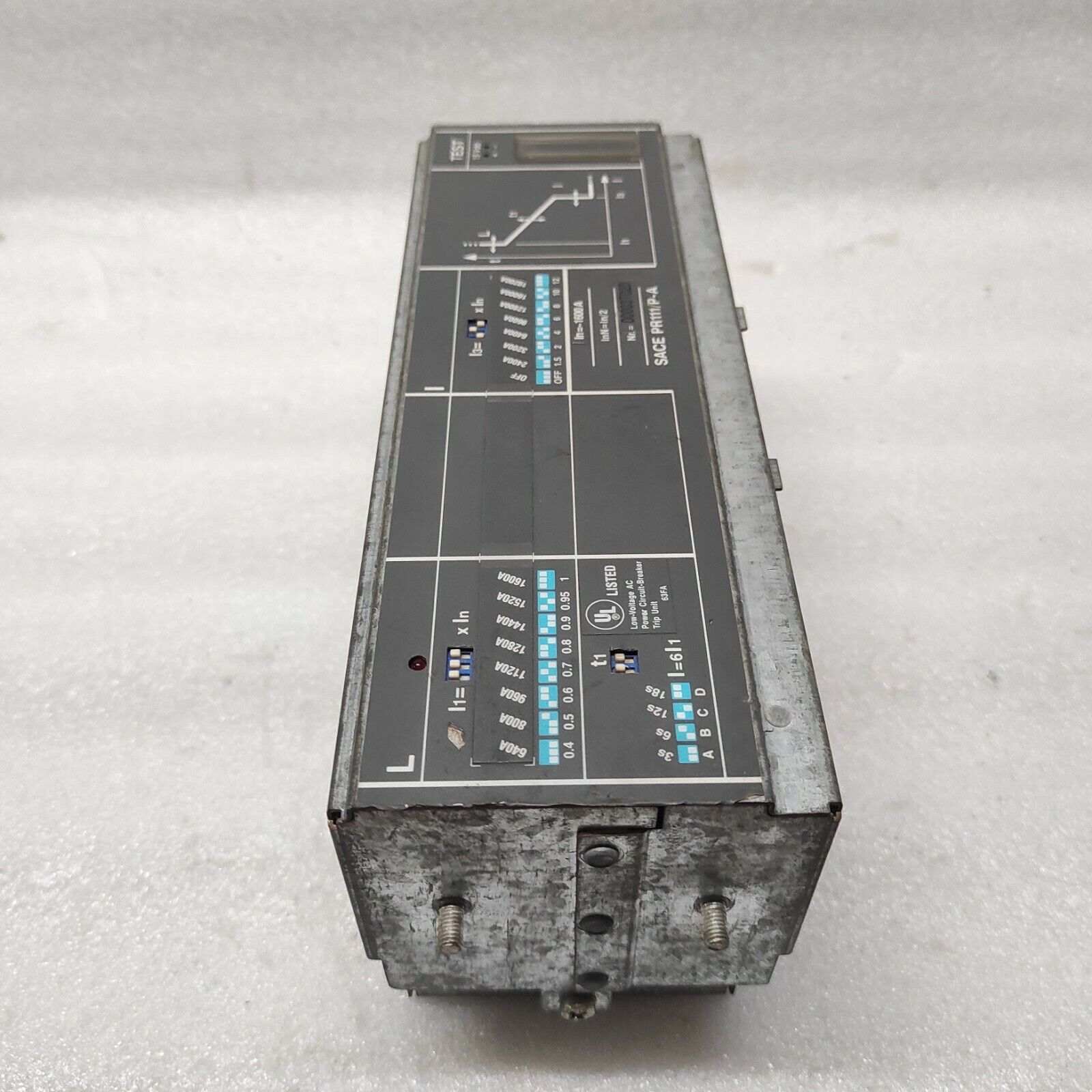 ABB SACE PR111/P-A LSIG TRIP UNIT 1600A