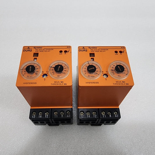 SYRELEC DUR2 VOLTAGE RELAY 24V