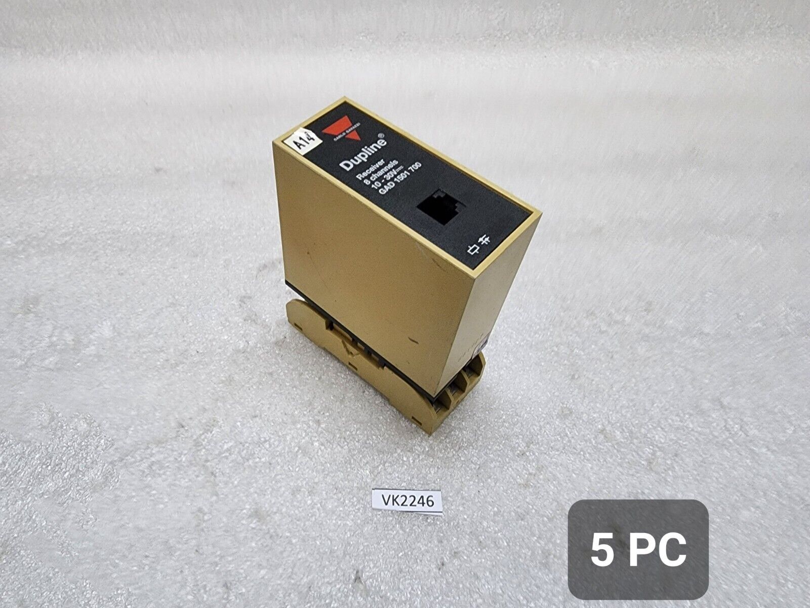 CARLO GAVAZI GAD 1501 700 DUPLINE 8-CH RECEIVER 10-30VDC