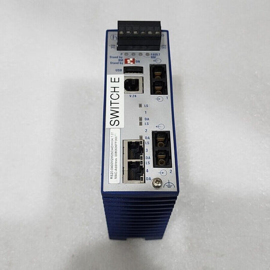 HIRSCHMANN RS20 INDUSTRIAL ETHERNET SWITCH RS20-0400M2M2SDAEHH04.1.01