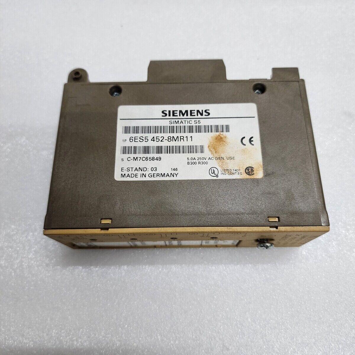 SIEMENS SIMATIC S5 6ES5 452-8MR11 DIGITAL OUTPUT MODULE LOT OF 2 UNITS