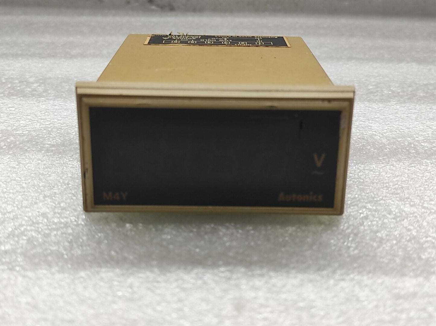 AUTONICS M4Y-AV-6 VOLTMETER 100-240V