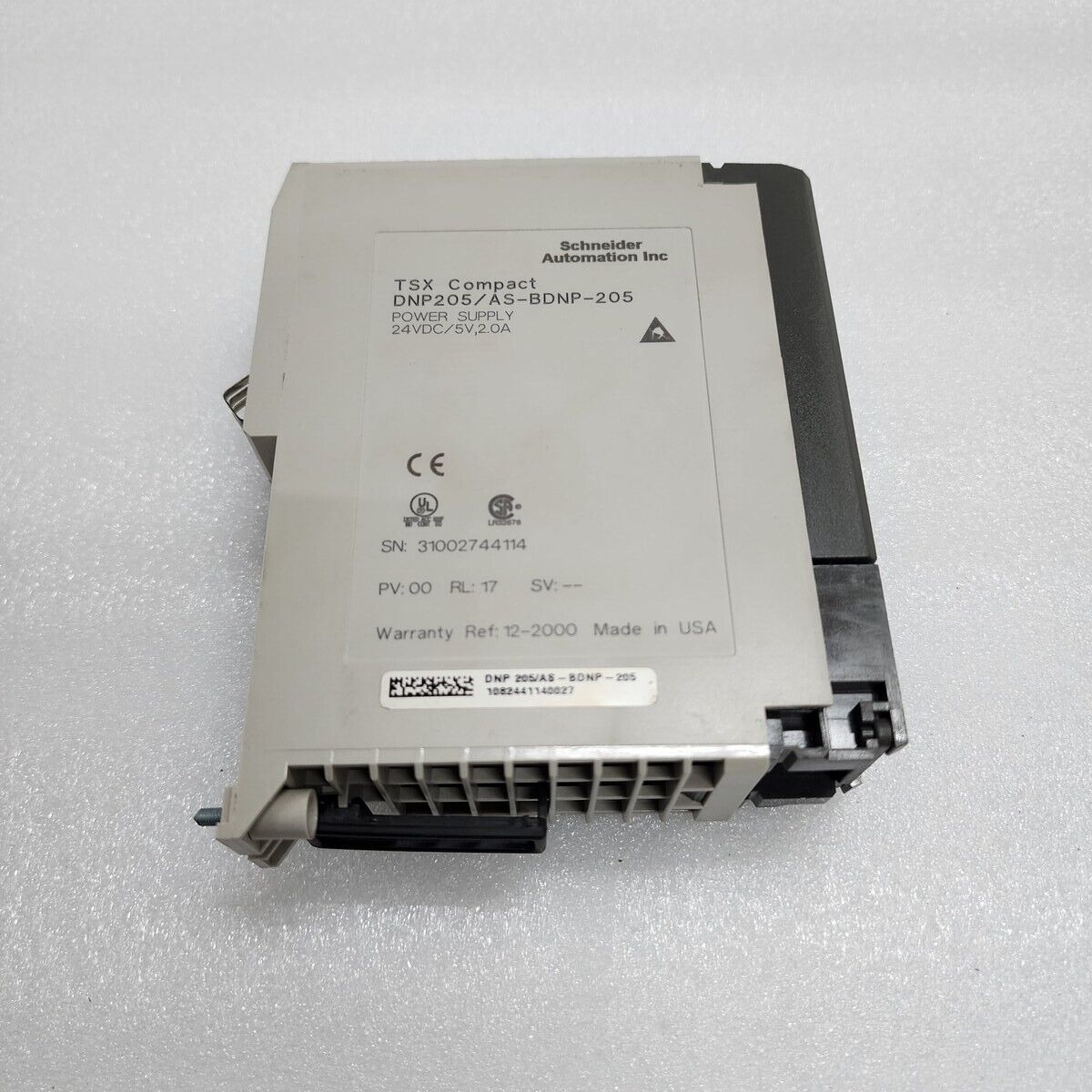 AEG DNP 205 POWER SUPPLY 24VDC AS-BDNP-205 MN 042 244 643