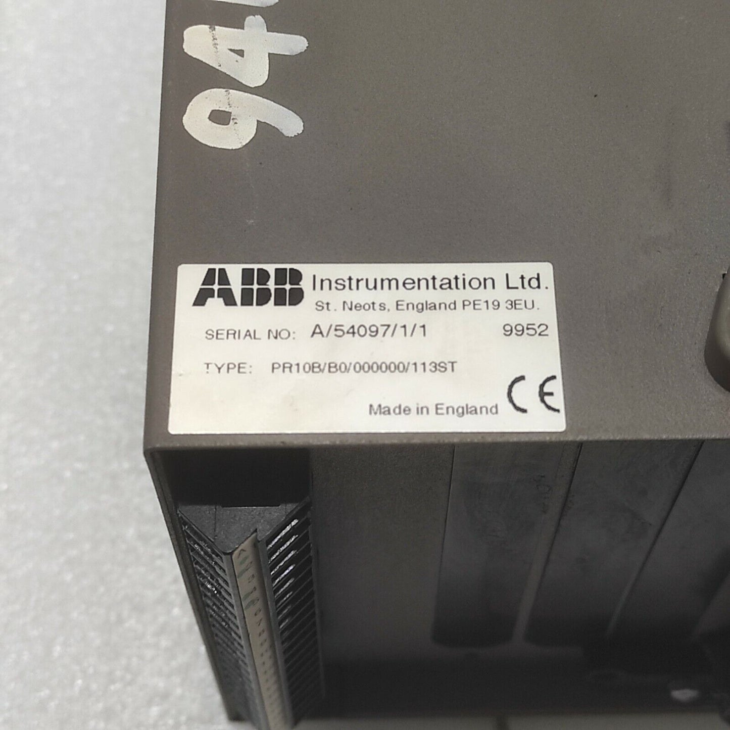 ABB COMMANDER PR100 STRIP CHART RECORDER PR10B/B0/000000/113ST 10-30VDC