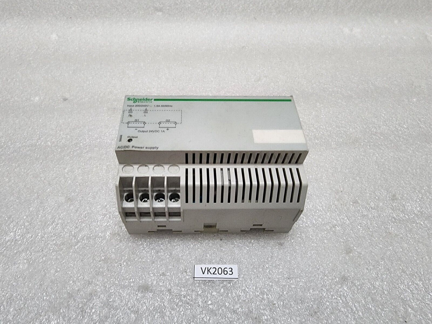 54444 AC/DC POWER SUPPLY 24VDC 1A