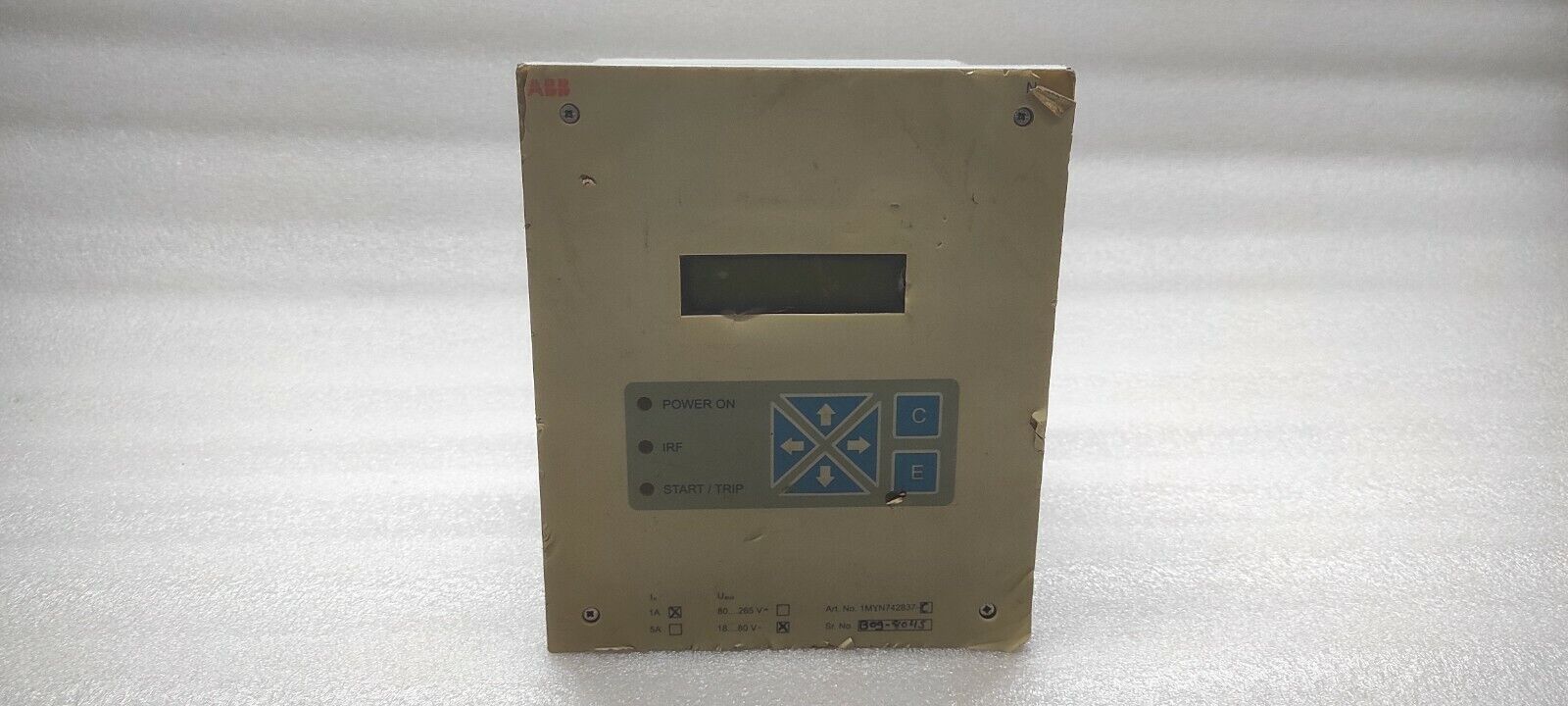 ABB NI 40-41 NUMERICAL 3-PHASE OVERCURRENT AND EARTH FAULT RELAY 1MYN742837-C 18