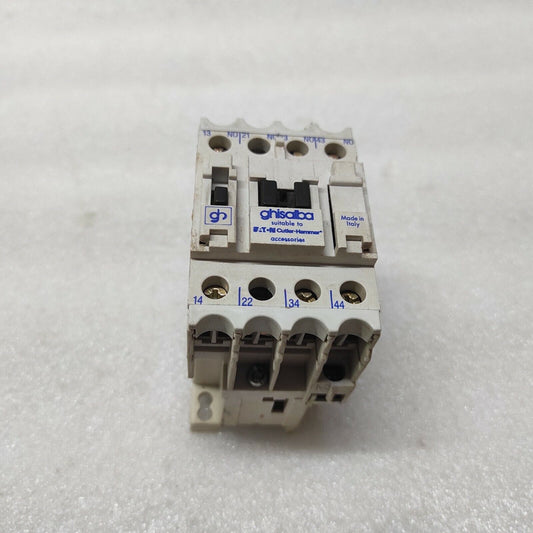 GHISALBA GH15CR MAGNETIC CONTACTOR 10A 660V COIL VOLTAGE 110-120VEATON CUTLER HA