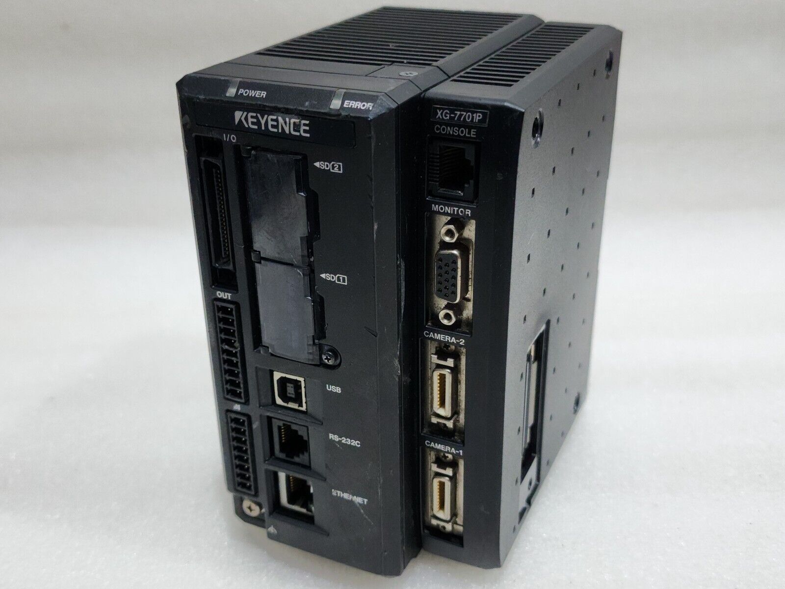 KEYENCE XG-7701P MULTI CAMERA IMAGING SYSTEMS CONTROLLER