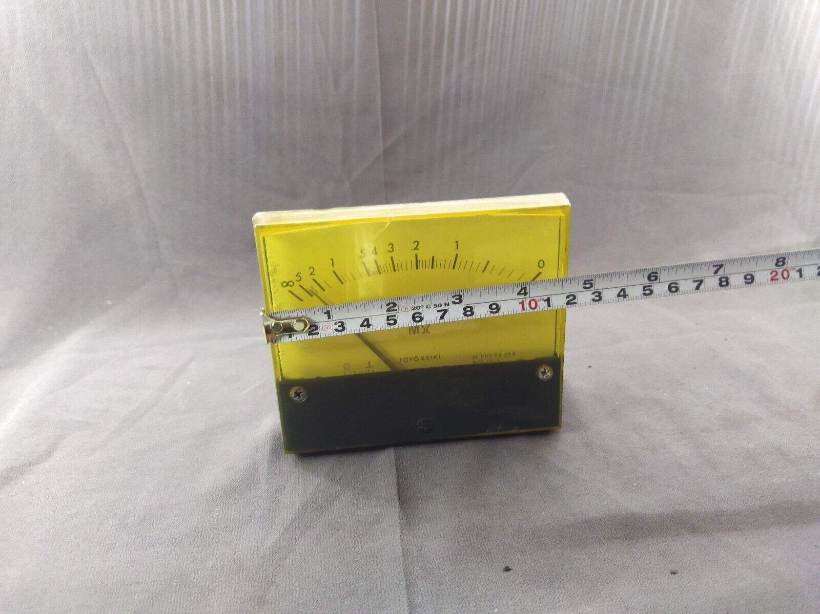 Toyo Keiki MEGA OHM Grounding Meter Relay MPC-12 0-5 M-OHM