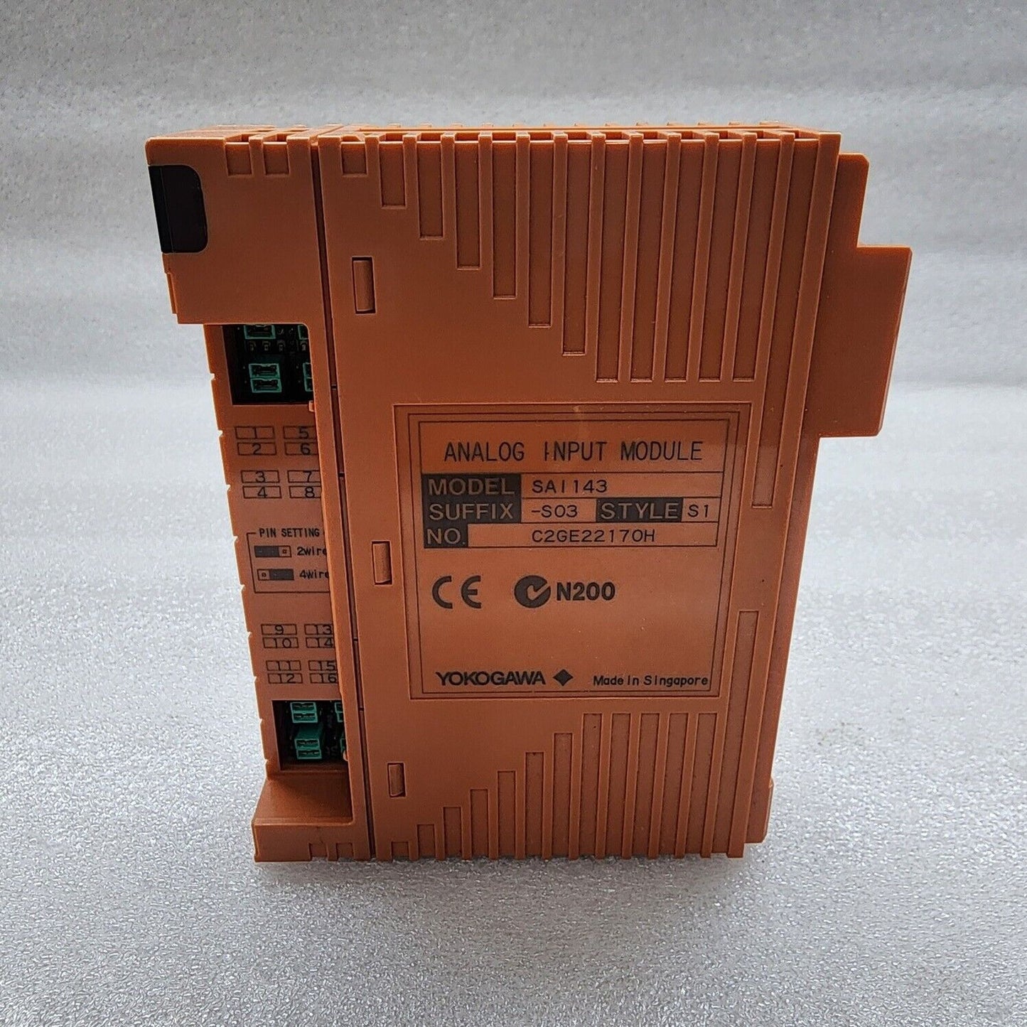 YOKOGAWA SAI 143 ANALOG INPUT MODULE SAI143-S03-S1