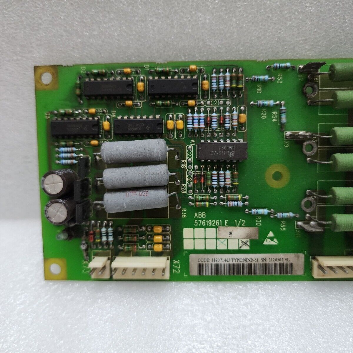 ABB 57619261 E 1/2 PCB 58907146J NINP-61