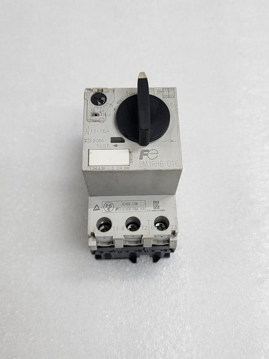 FUJI ELECTRIC BM3RHB-016 MOTOR OPERATOR 11-16A
