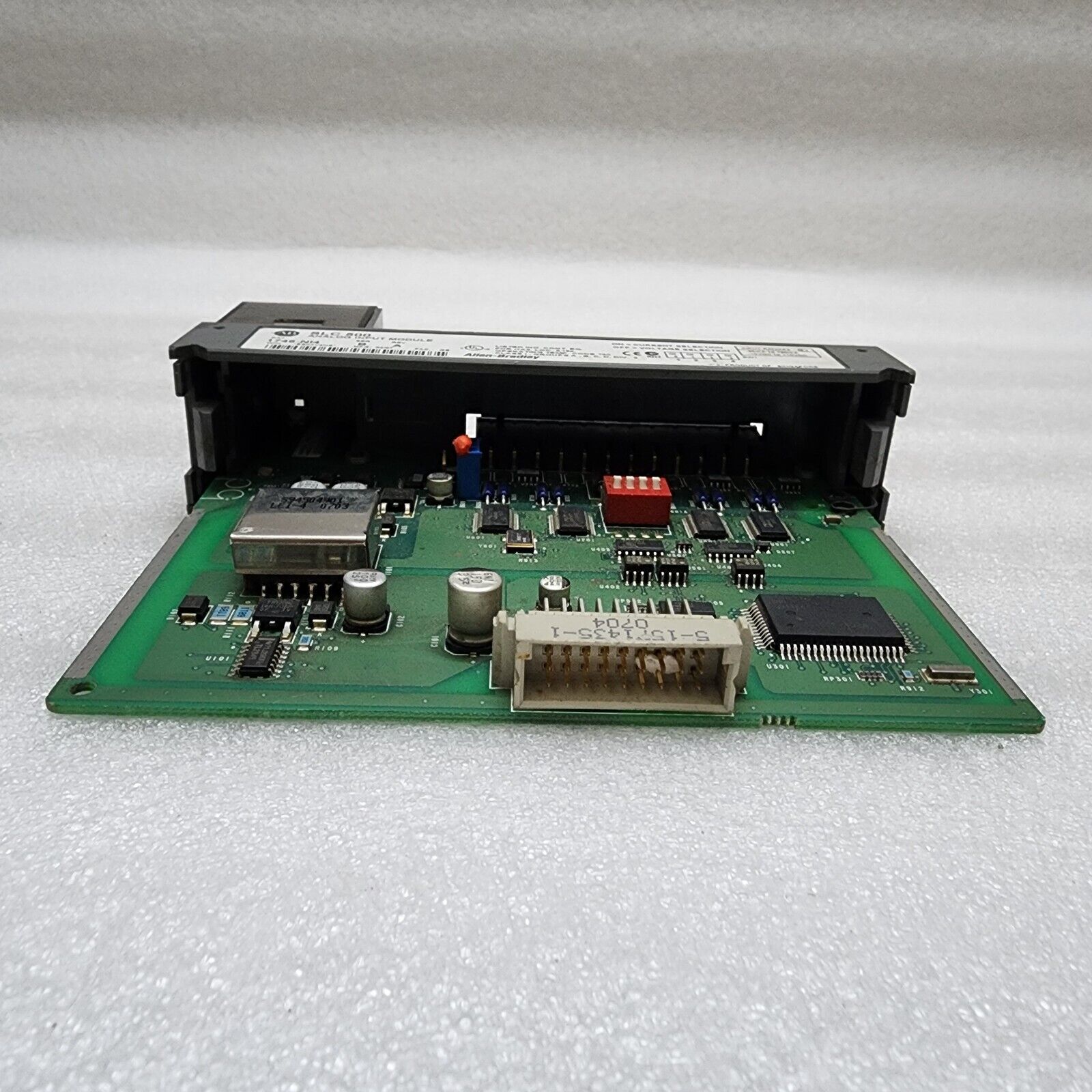 ALLEN BRADLEY CAT 1746-NI4 SER B SLC 500 ANALOG INPUT MODULE