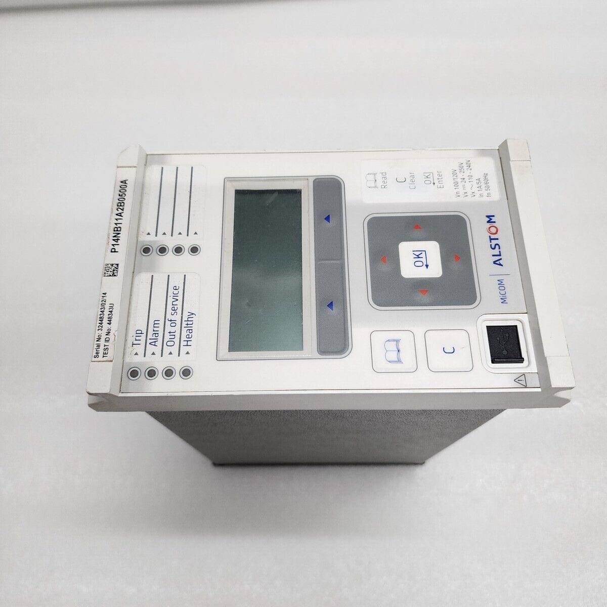 ALSTOM MICOM P14NB11A2B0500A P14NB NON DIRECTIONAL RELAY