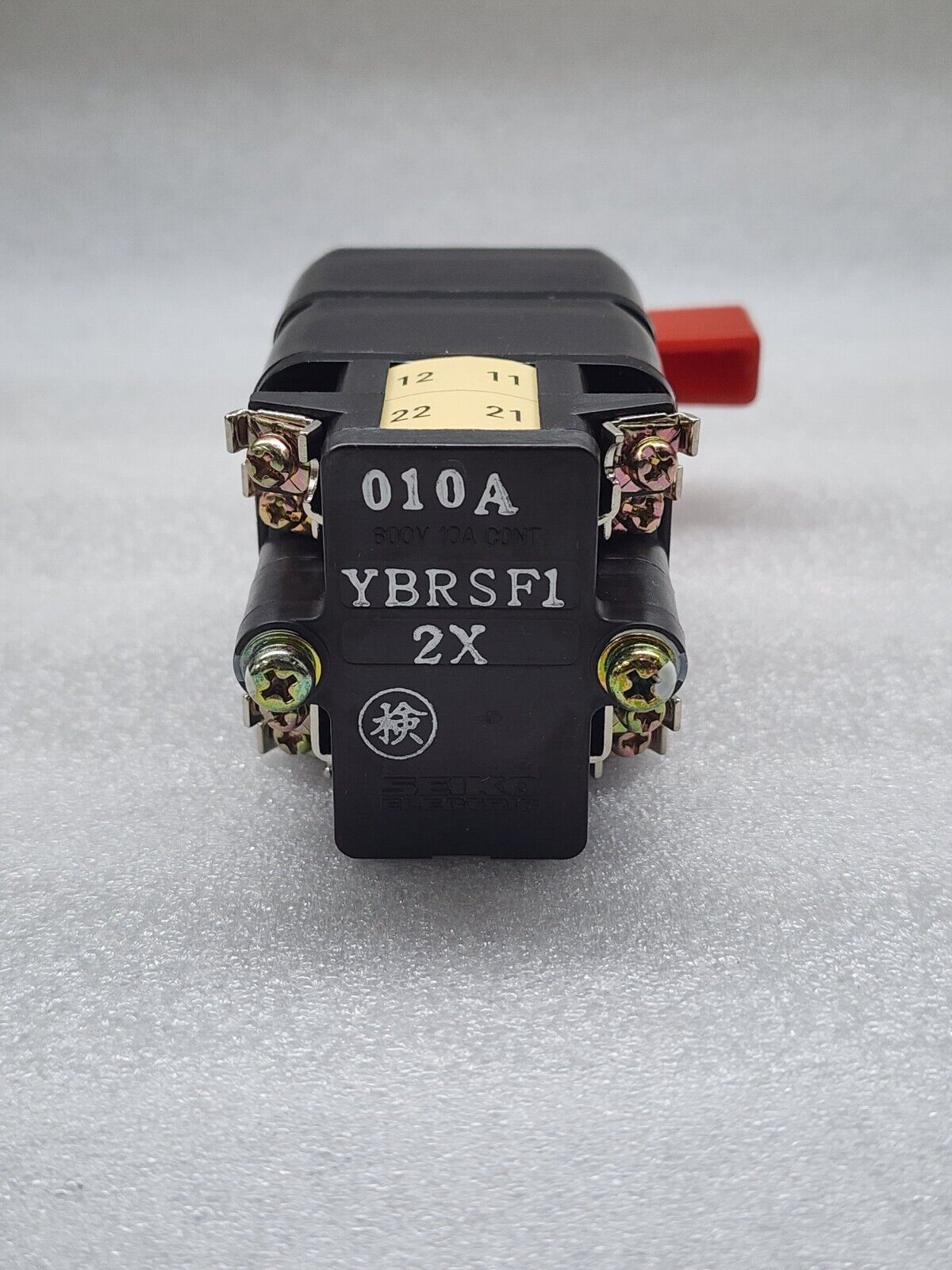 SEIKO ELECTRIC YBRSF1-2X CAM SWITCH 600V 10A 010 A
