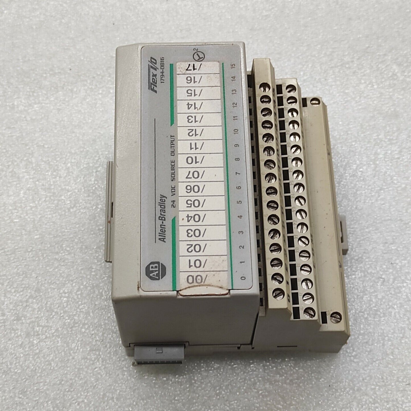 ALLEN BRADLEY CAT 1794-OB16 SERIES A 1794-TB2 96155874