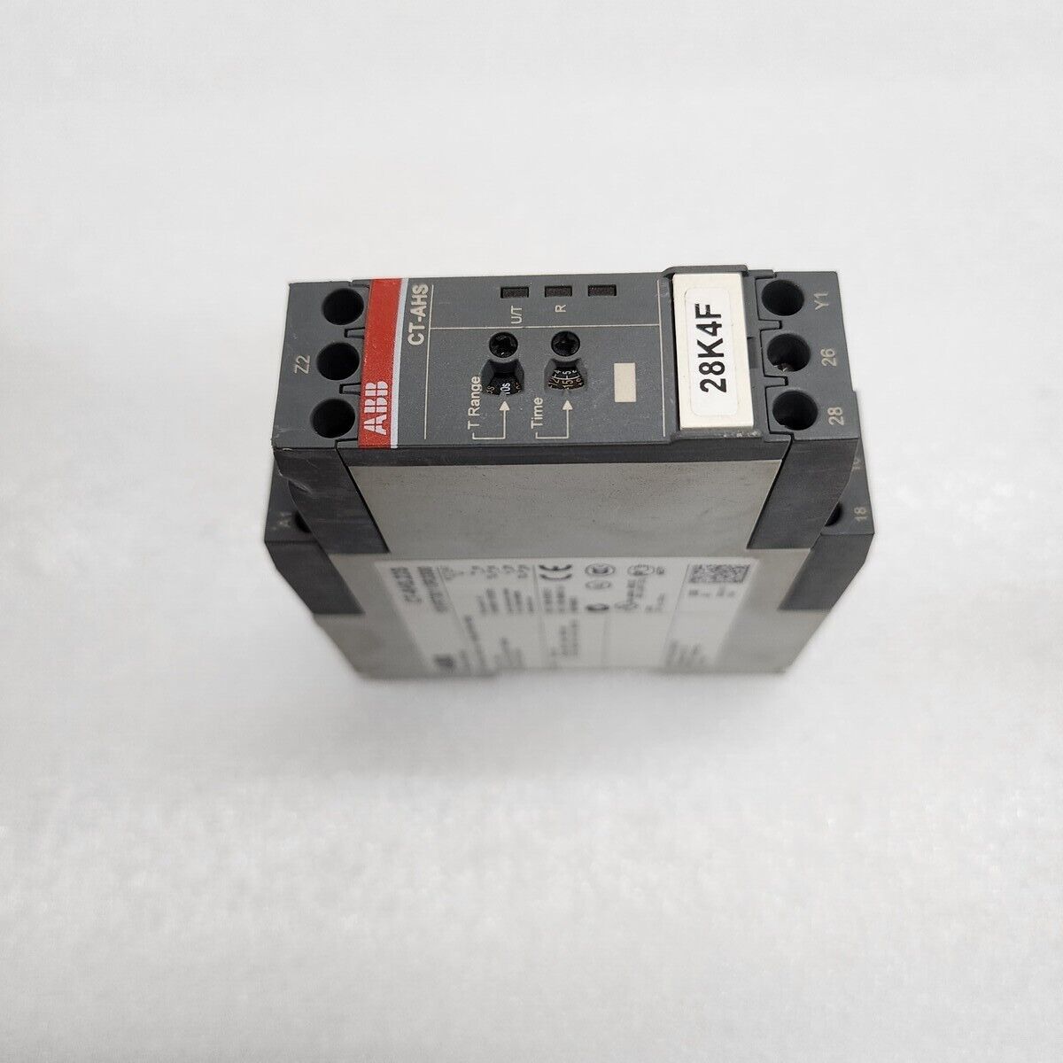 ABB CT-AHS.22S OFF-DELAY WITH AUX VOLTAGE TIME RELAY 1SVR730110R3300 24-240VAC