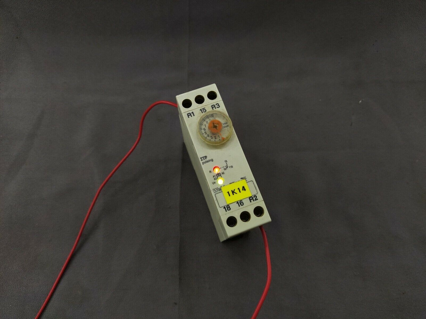 Weidmuller 836256 Timer Relay 24V/110-240V 0.05s-10s ITP Pulsing